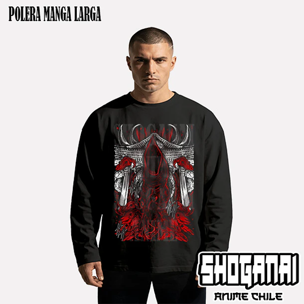 JJK62 Ryomen Sukuna - JUJUTSU KAISEN - ADULTO (Polera o Polerón) 3