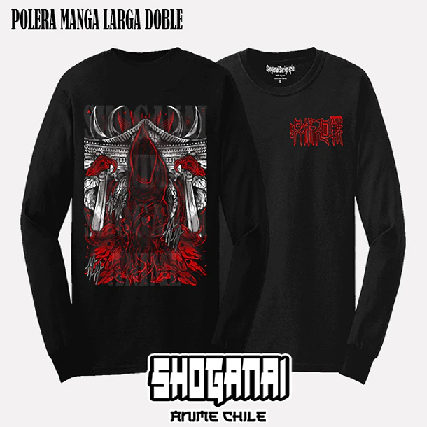 JJK62 Ryomen Sukuna - JUJUTSU KAISEN - ADULTO (Polera o Polerón) 4