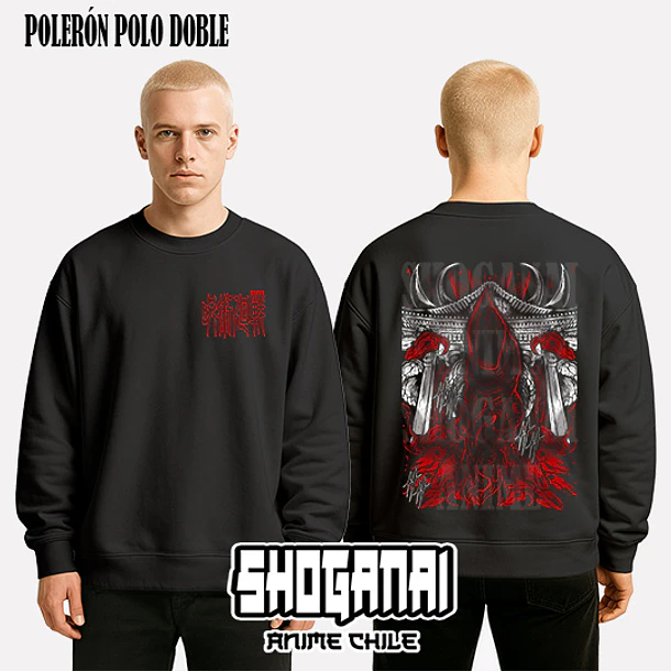 JJK62 Ryomen Sukuna - JUJUTSU KAISEN - ADULTO (Polera o Polerón) 7
