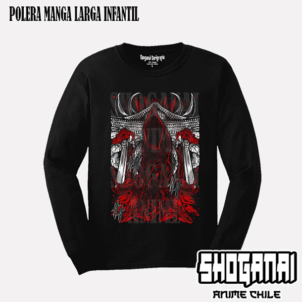 JJK62 Ryomen Sukuna - JUJUTSU KAISEN - INFANTIL (Polera o Polerón) 3