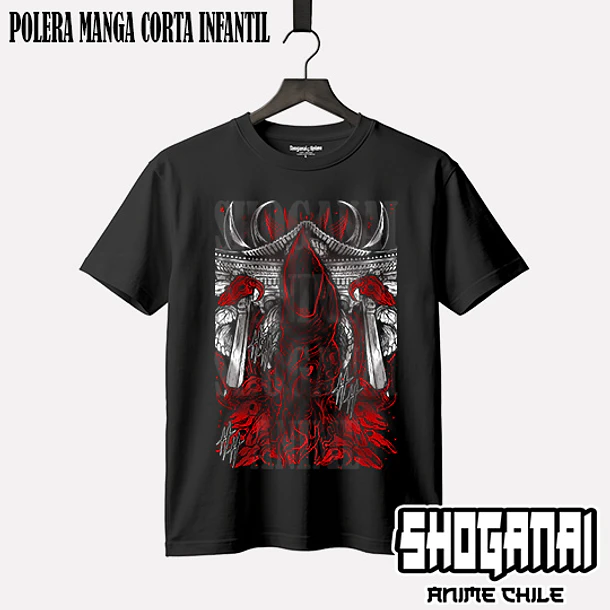 JJK62 Ryomen Sukuna - JUJUTSU KAISEN - INFANTIL (Polera o Polerón) 1