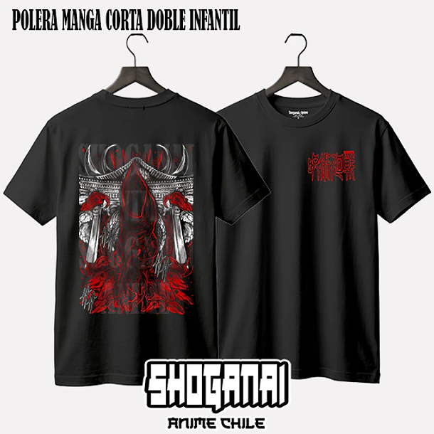 JJK62 Ryomen Sukuna - JUJUTSU KAISEN - INFANTIL (Polera o Polerón) 2