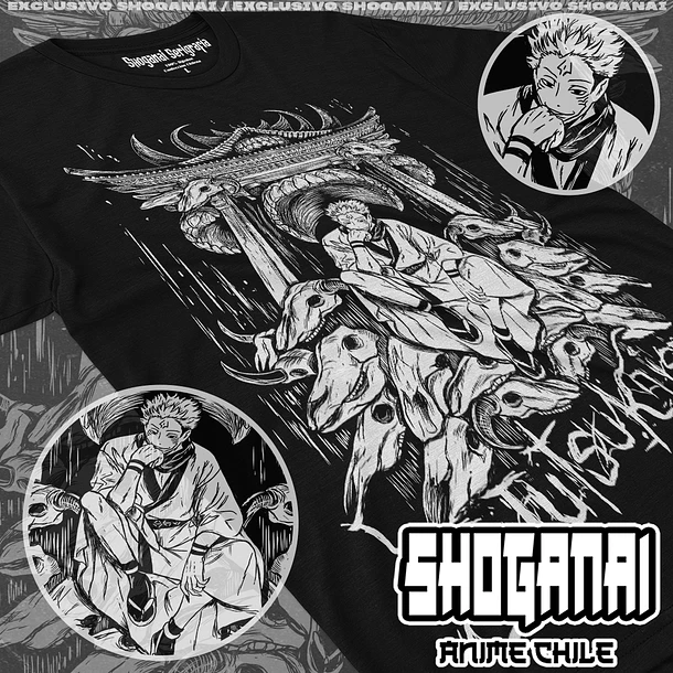 JJK63 Ryomen Sukuna - JUJUTSU KAISEN - ADULTO (Polera o Polerón) 1