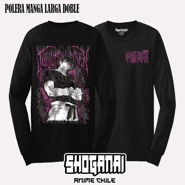 JJK65 Toji Fushiguro - JUJUTSU KAISEN - ADULTO (Polera o Polerón) 4