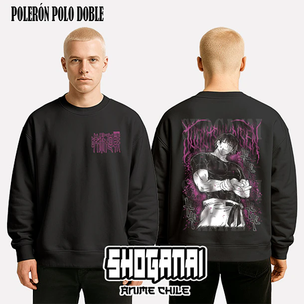 JJK65 Toji Fushiguro - JUJUTSU KAISEN - ADULTO (Polera o Polerón) 7