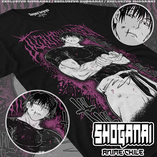 JJK65 Toji Fushiguro - JUJUTSU KAISEN - ADULTO (Polera o Polerón) 1