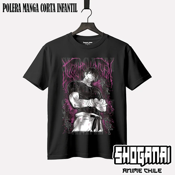 JJK65 Toji Fushiguro - JUJUTSU KAISEN - INFANTIL (Polera o Polerón) 1