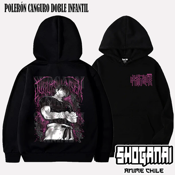 JJK65 Toji Fushiguro - JUJUTSU KAISEN - INFANTIL (Polera o Polerón) 5