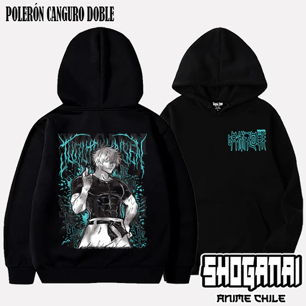 JJK66 Satoru Gojo - JUJUTSU KAISEN - ADULTO (Polera o Polerón) 5