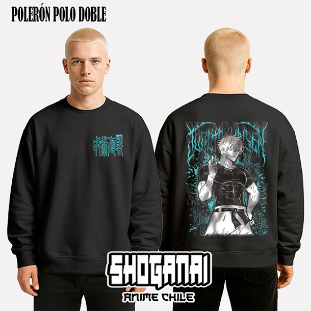JJK66 Satoru Gojo - JUJUTSU KAISEN - ADULTO (Polera o Polerón) 7