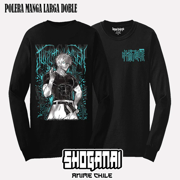 JJK66 Satoru Gojo - JUJUTSU KAISEN - ADULTO (Polera o Polerón) 4