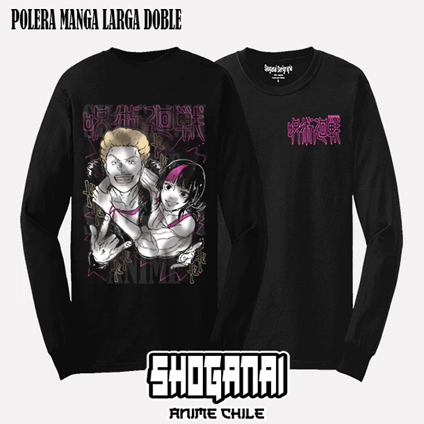 JJK69 Hakari y Kirara - JUJUTSU KAISEN - ADULTO (Polera o Polerón) 4
