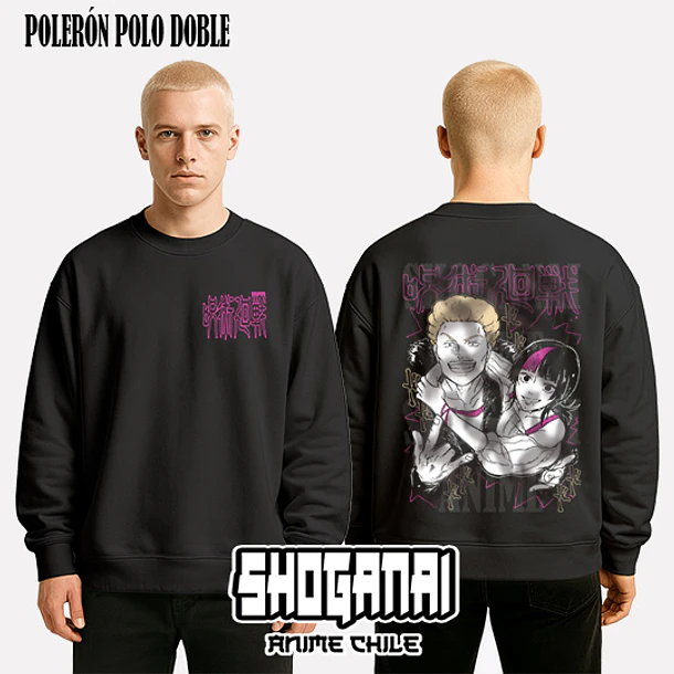 JJK69 Hakari y Kirara - JUJUTSU KAISEN - ADULTO (Polera o Polerón) 7