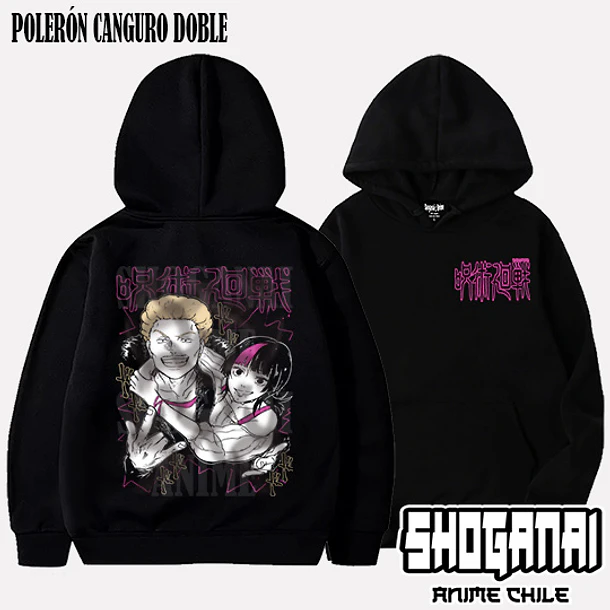 JJK69 Hakari y Kirara - JUJUTSU KAISEN - ADULTO (Polera o Polerón) 5