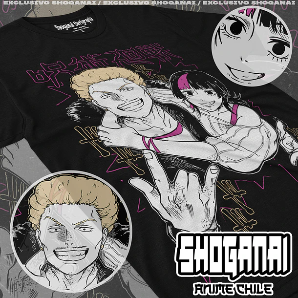 JJK69 Hakari y Kirara - JUJUTSU KAISEN - ADULTO (Polera o Polerón) 1