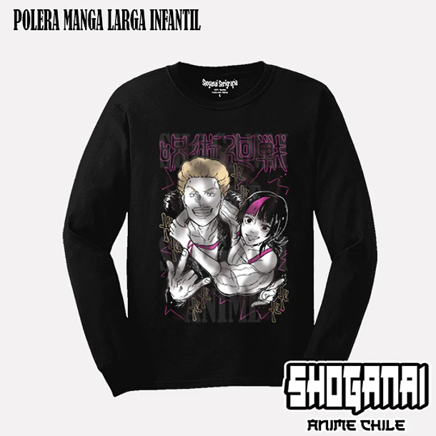 JJK69 Hakari y Kirara - JUJUTSU KAISEN - INFANTIL (Polera o Polerón) 3