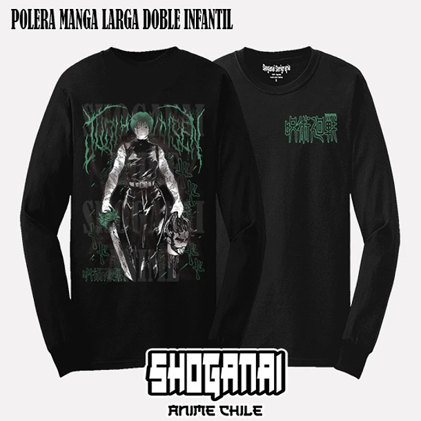 JJK71 Maki Zenin - JUJUTSU KAISEN - INFANTIL (Polera o Polerón) 4