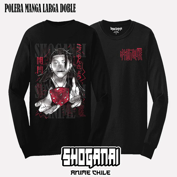JJK72 Suguru Geto X Kenjaku - JUJUTSU KAISEN - ADULTO (Polera o Polerón) 4