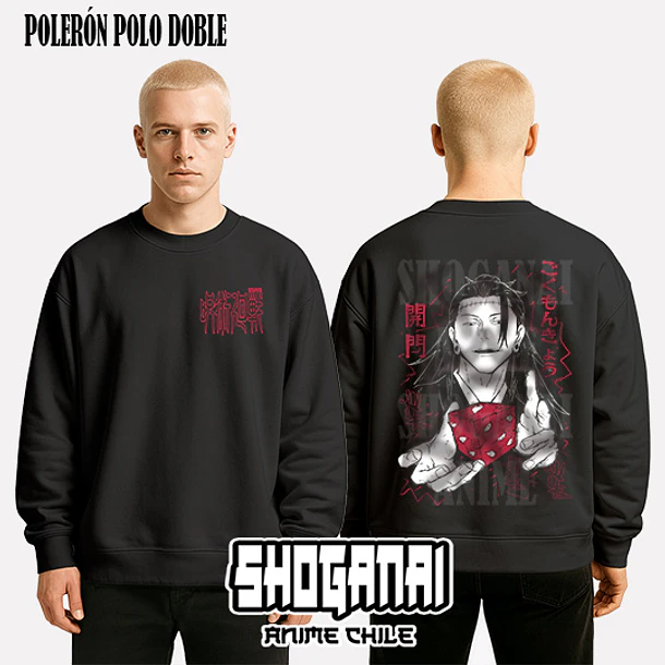 JJK72 Suguru Geto X Kenjaku - JUJUTSU KAISEN - ADULTO (Polera o Polerón) 7