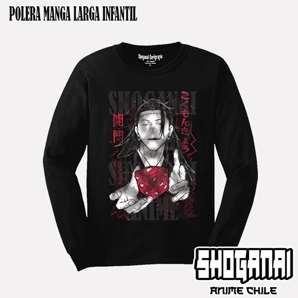 JJK72 Suguru Geto X Kenjaku - JUJUTSU KAISEN - INFANTIL (Polera o Polerón) 3