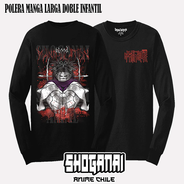 JJK73 Choso - JUJUTSU KAISEN - INFANTIL (Polera o Polerón) 4