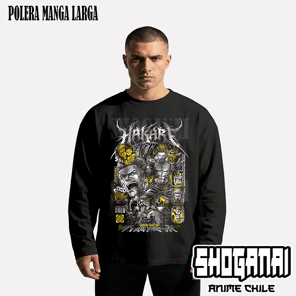 JJK78 OP2 Kinji Hakari - JUJUTSU KAISEN - ADULTO (Polera o Polerón) 4