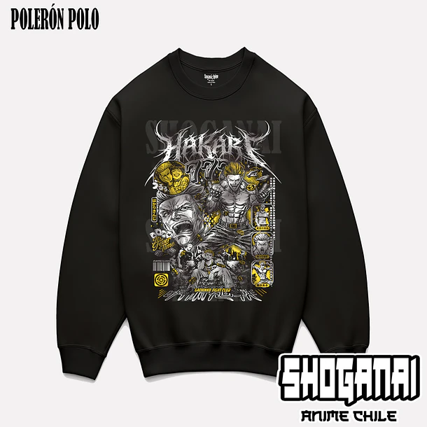 JJK78 OP2 Kinji Hakari - JUJUTSU KAISEN - ADULTO (Polera o Polerón) 7