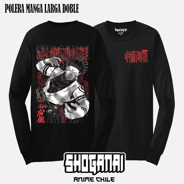 JJK80 Sukuna X Megumi - JUJUTSU KAISEN - ADULTO (Polera o Polerón) 4