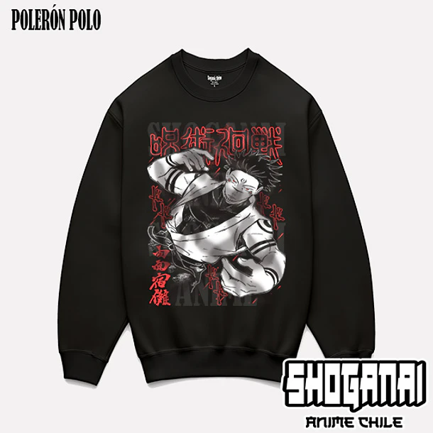 JJK80 Sukuna X Megumi - JUJUTSU KAISEN - ADULTO (Polera o Polerón) 6
