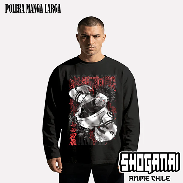 JJK80 Sukuna X Megumi - JUJUTSU KAISEN - ADULTO (Polera o Polerón) 3
