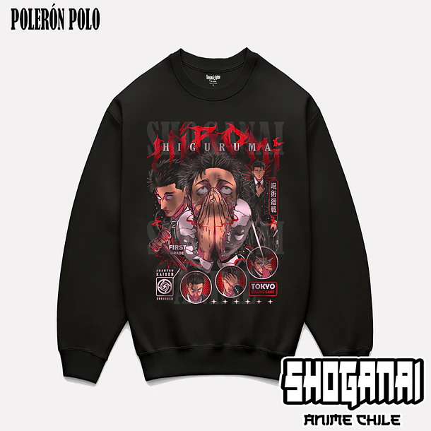 JJK83 Hiromi Higuruma - JUJUTSU KAISEN - ADULTO (Polera o Polerón) 7