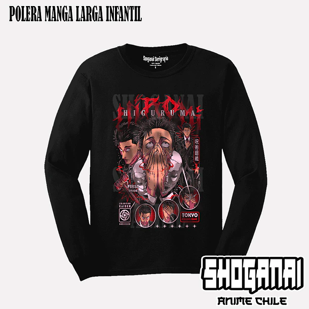 JJK83 Hiromi Higuruma - JUJUTSU KAISEN - INFANTIL (Polera o Polerón) 4