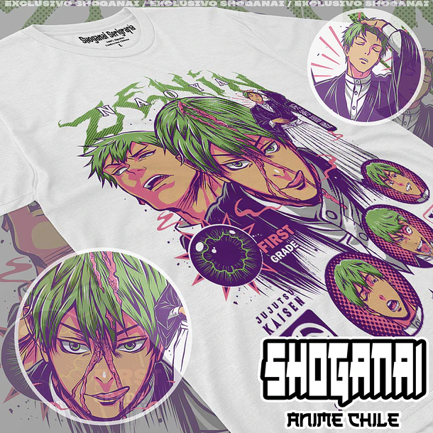 JJK86 Naoya Zenin - JUJUTSU KAISEN - ADULTO (Polera o Polerón) 2
