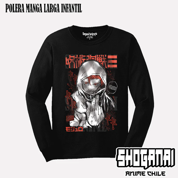 JJK89 Yuji Itadori - JUJUTSU KAISEN MODULO - INFANTIL (Polera o Polerón) 3
