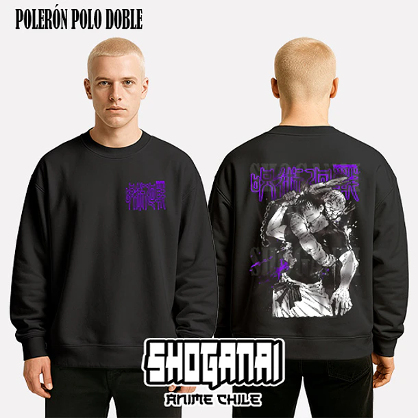 JJK95 Toji Fushiguro - JUJUTSU KAISEN - ADULTO (Polera o Polerón) 7