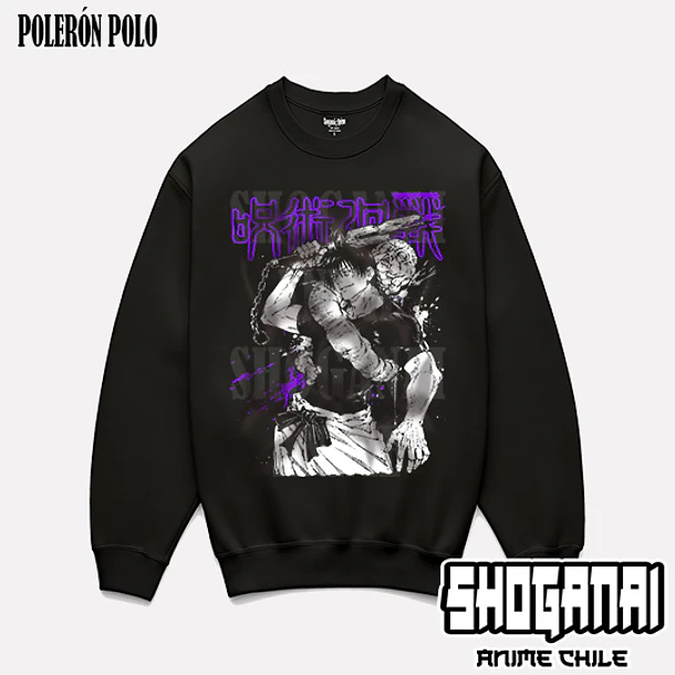 JJK95 Toji Fushiguro - JUJUTSU KAISEN - ADULTO (Polera o Polerón) 6
