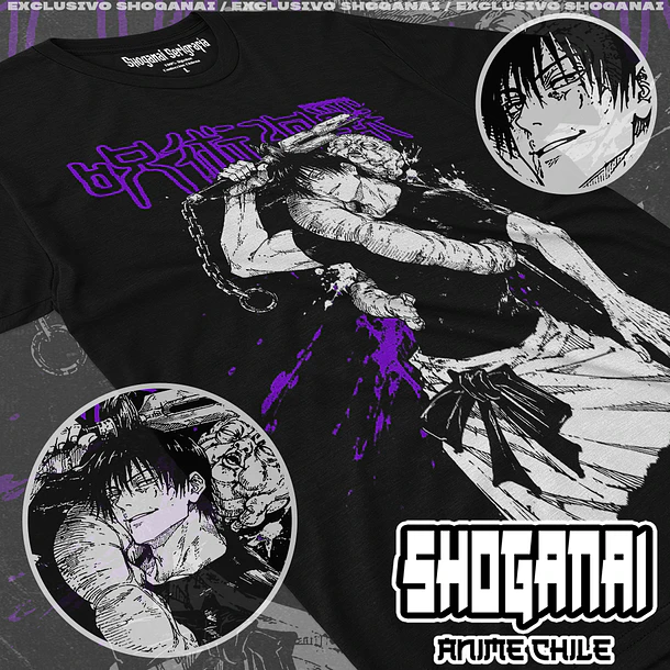 JJK95 Toji Fushiguro - JUJUTSU KAISEN - ADULTO (Polera o Polerón) 1