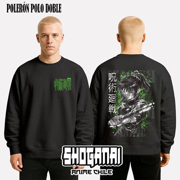 JJK97 Maki Zenin - JUJUTSU KAISEN - ADULTO (Polera o Polerón) 7
