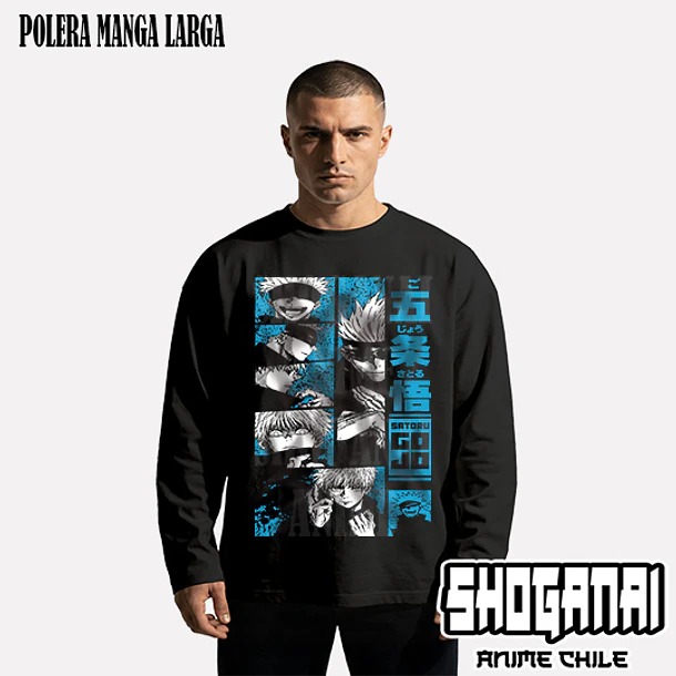 JJK98 Satoru Gojo - JUJUTSU KAISEN - ADULTO (Polera o Polerón) 4
