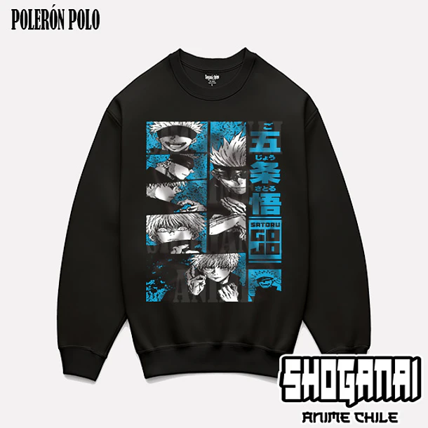 JJK98 Satoru Gojo - JUJUTSU KAISEN - ADULTO (Polera o Polerón) 7