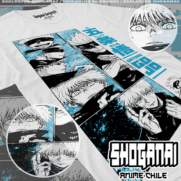 JJK98 Satoru Gojo - JUJUTSU KAISEN - ADULTO (Polera o Polerón) 2