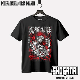 JJK100 Ryomen Sukuna - JUJUTSU KAISEN - INFANTIL (Polera o Polerón)