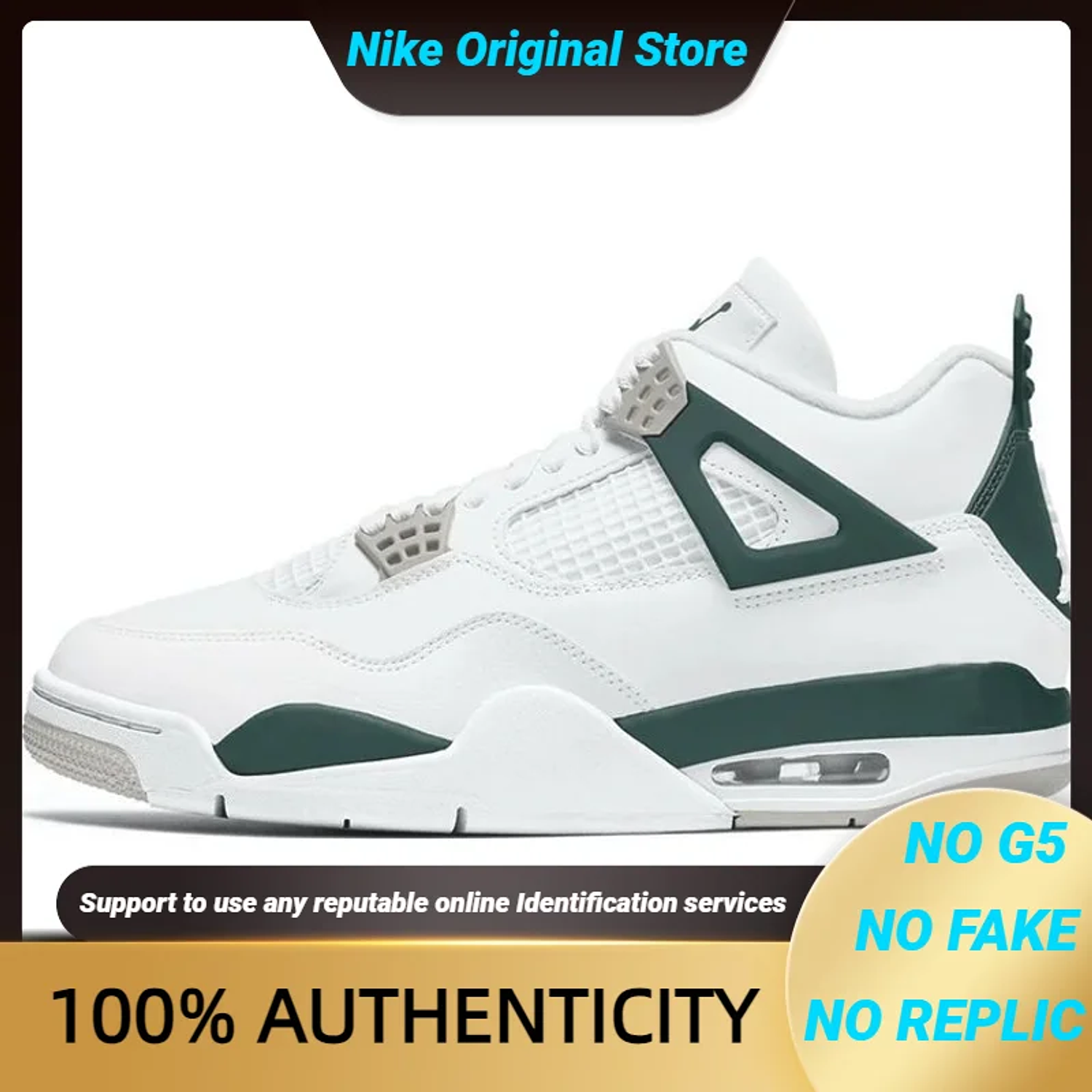 Air Jordan 4 Retro 'Oxidized Green'