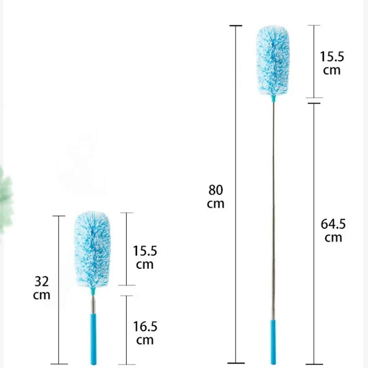 Household Cleaning Products - Electrostatic Telescopic Dust Collector Gap Brush Household Car Dust Collector Dust Cleaning Tool 5