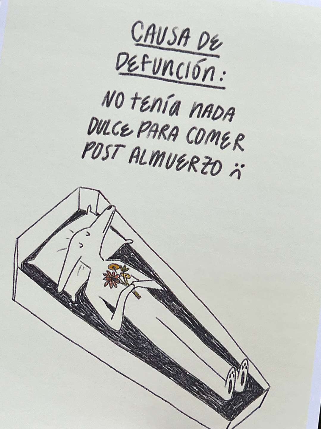 Causa de defunción 3