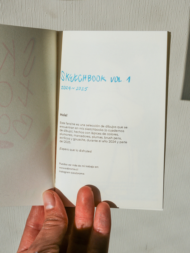 Fanzine Sketchbook vol.1 4