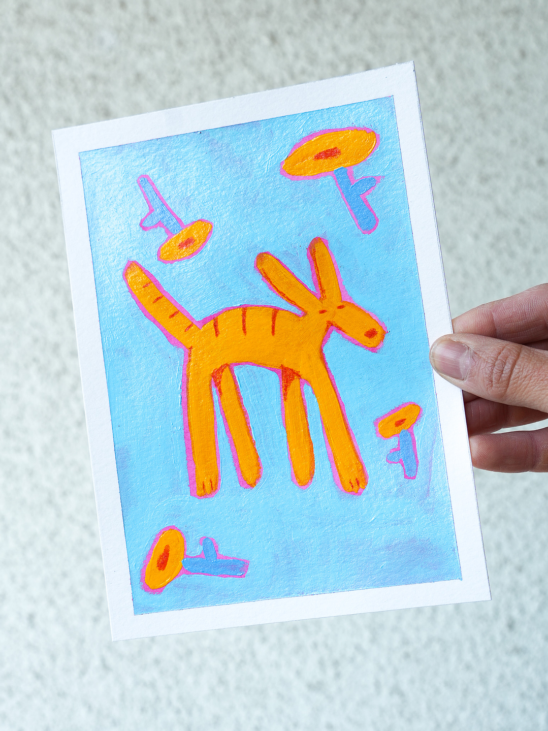 Amarillo con flores  2