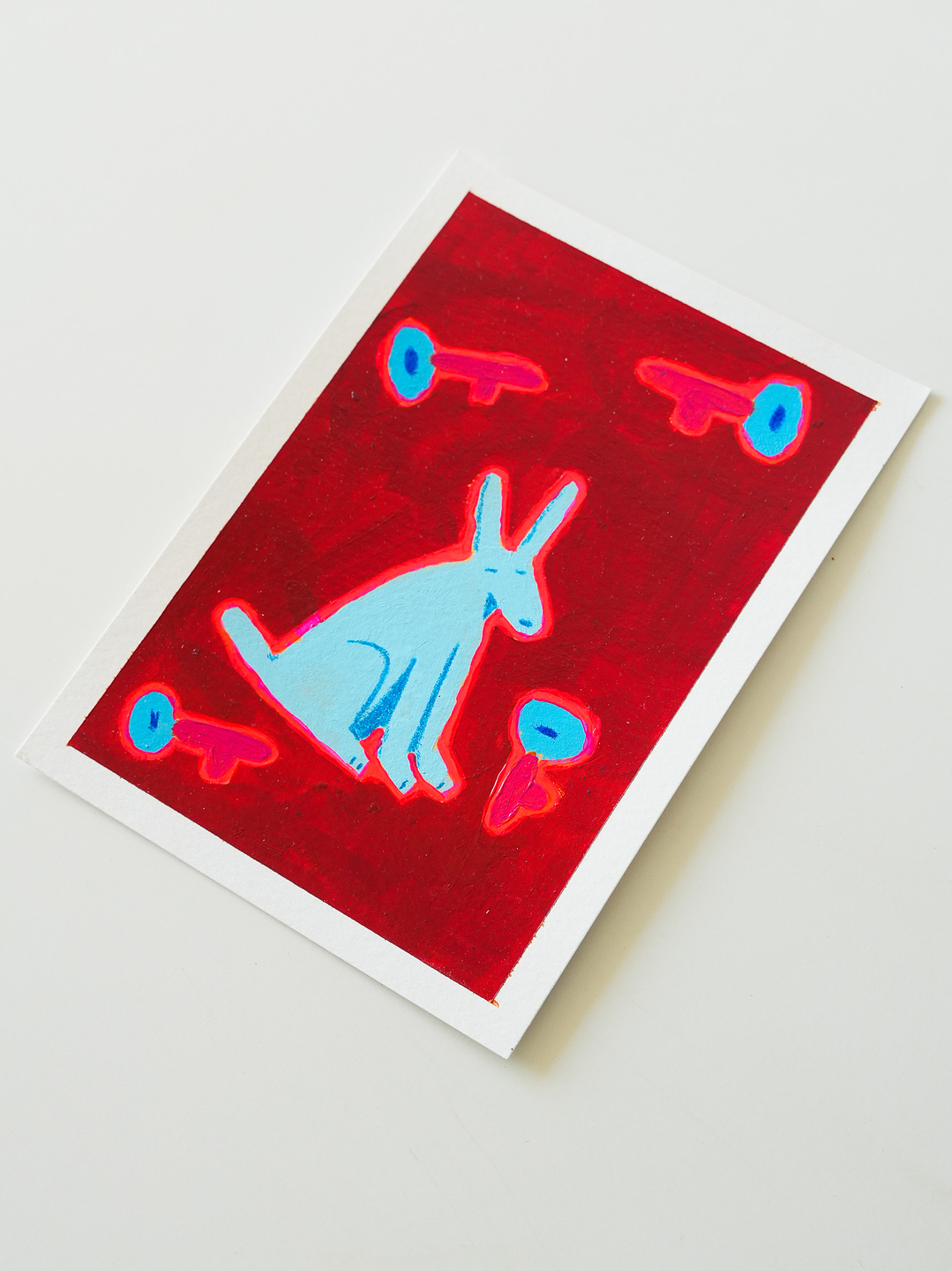 Magenta con flores 4