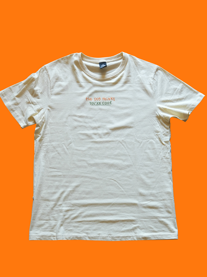 The Dog Thinks You're Cool - Polera 100% algodón  4