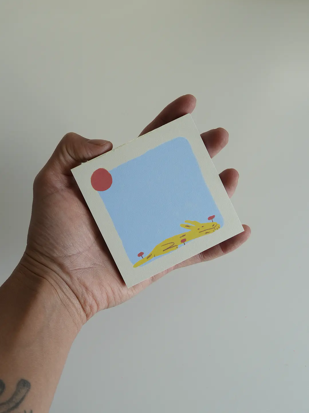 Memopad - Perrito amarillo 1